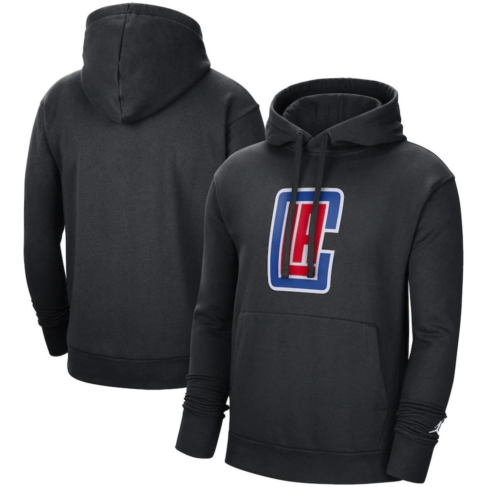 Jordan LA Clippers Black Statement Edition Pullover Hoodie